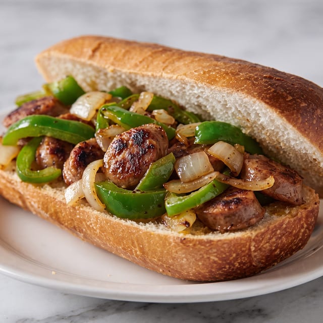 Sausage & Pepper Hero.