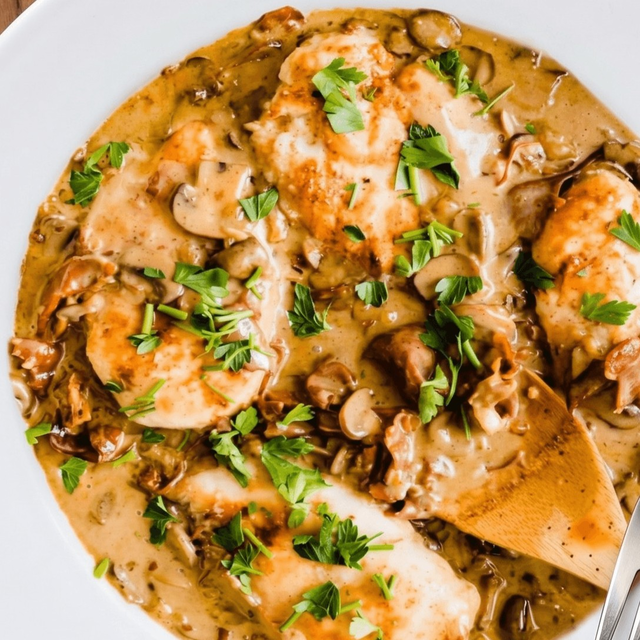 Veal Marsala.