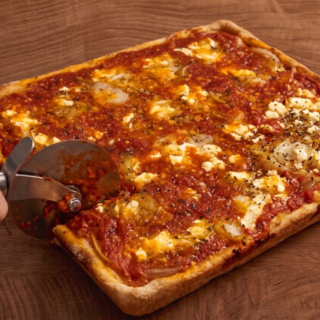 Grandpa Sicilian Square (Thin Crust).
