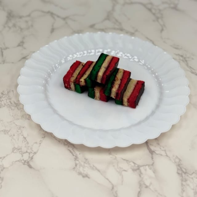 7 Layer Rainbow Cookies.