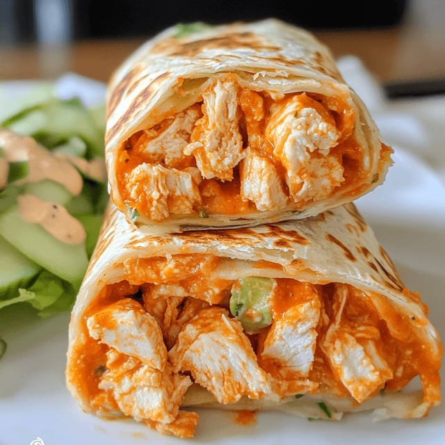 Buffalo Chicken Wrap.