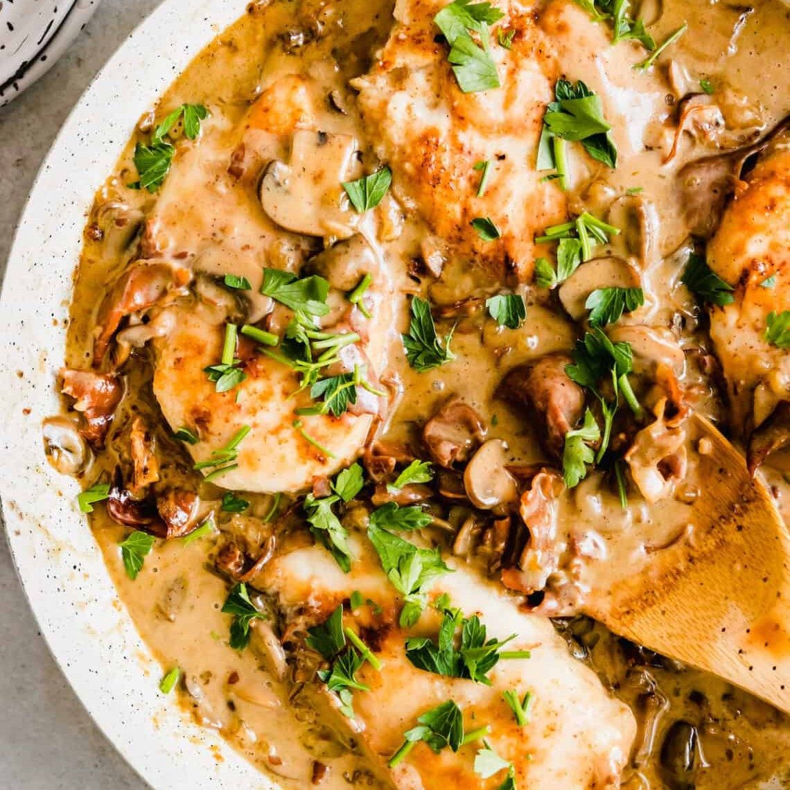 Chicken Marsala.
