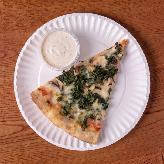 Mushroom & Spinach.