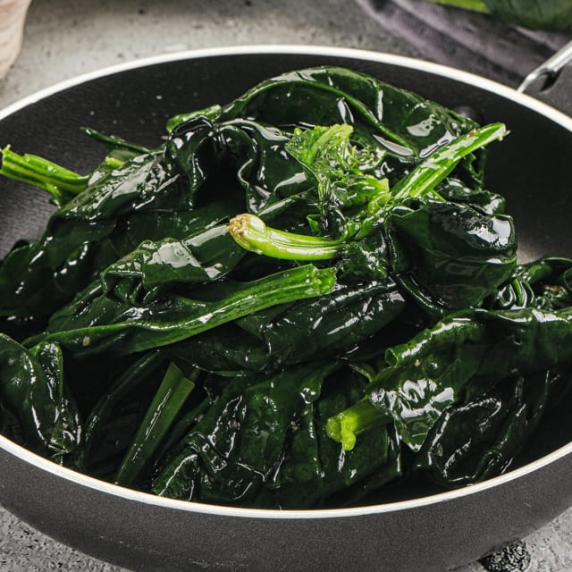 Sautéed Spinach Side Order.