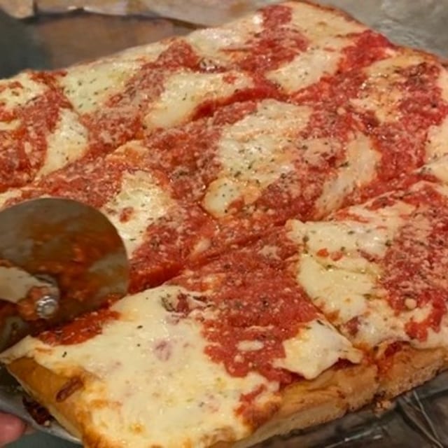 Cheese Sicilian Square.