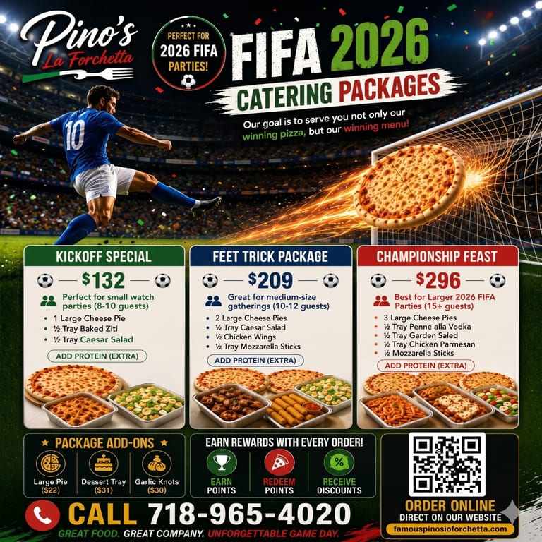 Cater for the World Cup!
