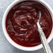 Cup of BBQ Sauce.
