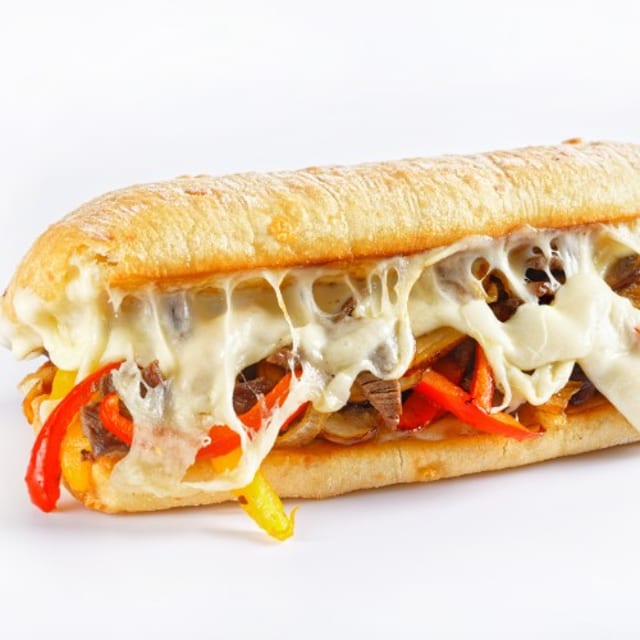 Cheese Steak Hero.