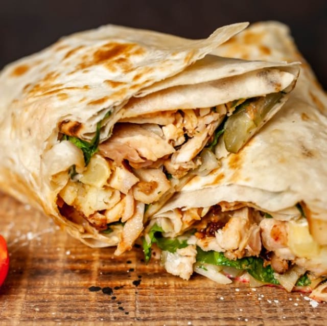 Grilled Chicken Wrap.