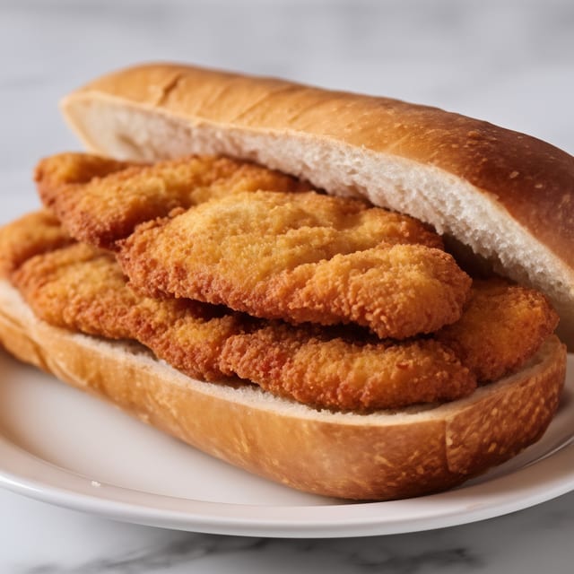 Veal Cutlet Hero.