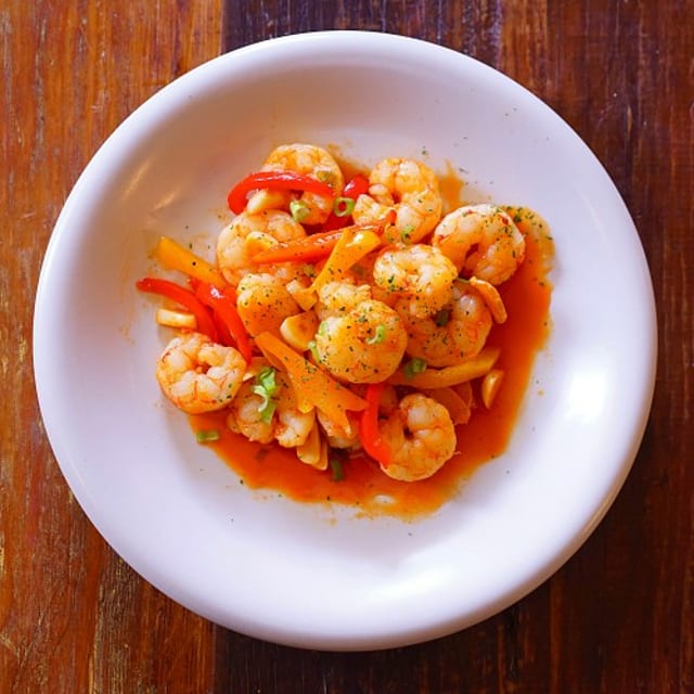 Shrimp Marinara.