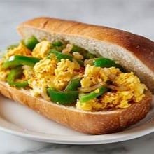 Pepper & Eggs Hero.