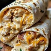 Chicken Cheese Steak Wrap.