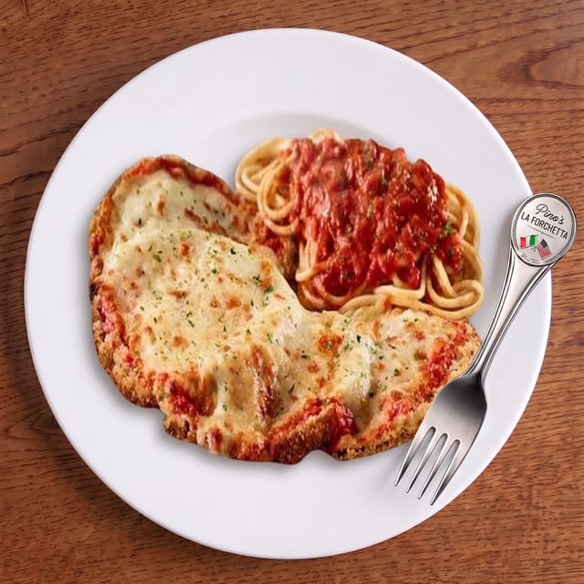 Chicken Parmesan choice of Pasta