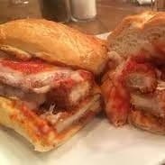 Chicken Parmesan Hero.