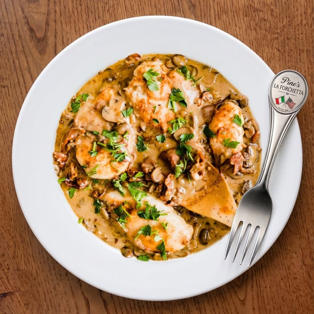 Chicken Marsala.