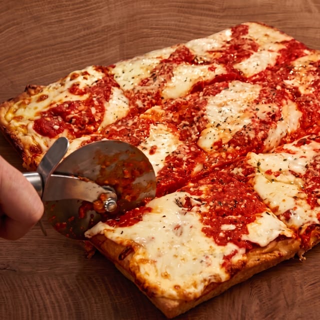 Cheese Sicilian Square.