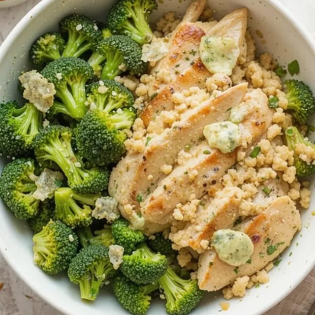 Grilled Chicken with Broccoli.