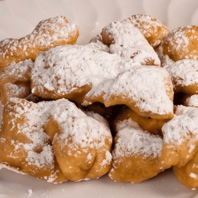 Tray of Fresh Zeppole.