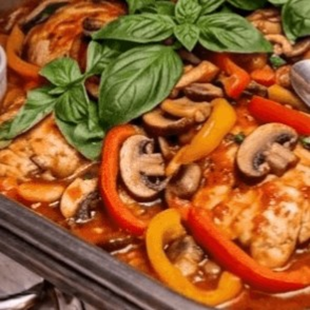 Chicken Pizzaiola.