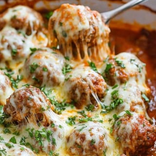 Meatball Parmigiana