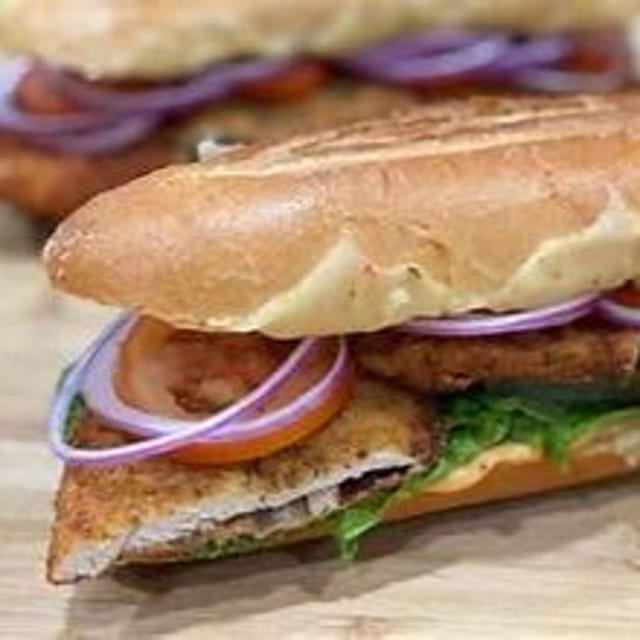 Chicken Cutlet Hero.