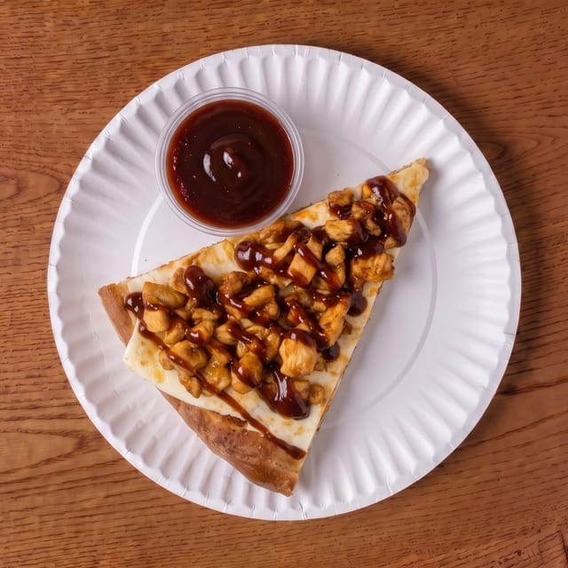 BBQ Chicken Pan Slice.