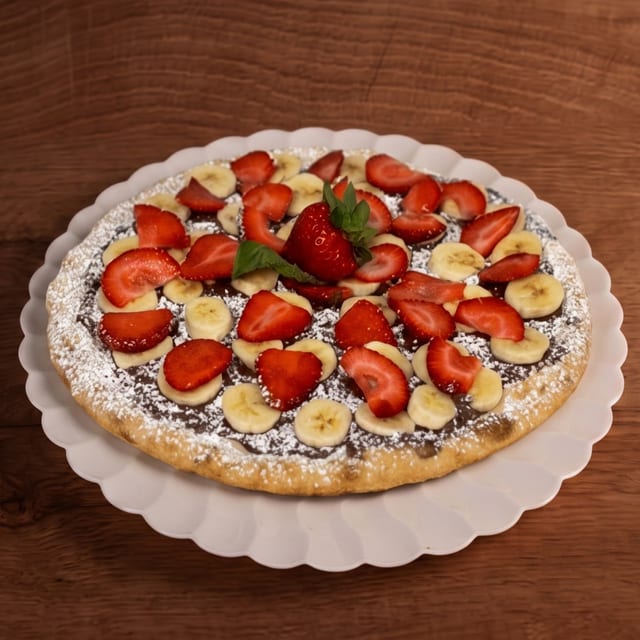 Nutella Pizza.