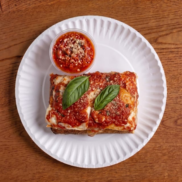 Hot Honey Pepperoni Square Slice.